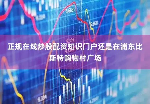 正规在线炒股配资知识门户还是在浦东比斯特购物村广场