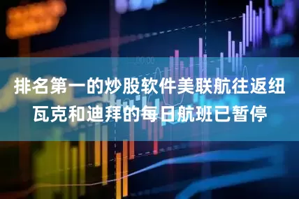 排名第一的炒股软件美联航往返纽瓦克和迪拜的每日航班已暂停