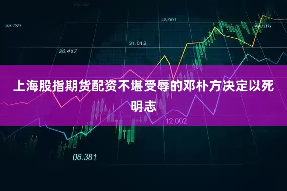 上海股指期货配资不堪受辱的邓朴方决定以死明志
